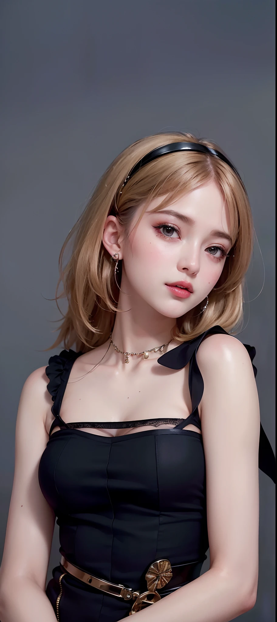 (8k, RAW photo, photorealistic:1.25) ,( lipgloss, eyelashes, gloss-face, glossy skin, best quality, ultra highres, depth of field, chromatic aberration, caustics, Broad lighting, natural shading,) looking at viewer with a serene and goddess-like happiness,