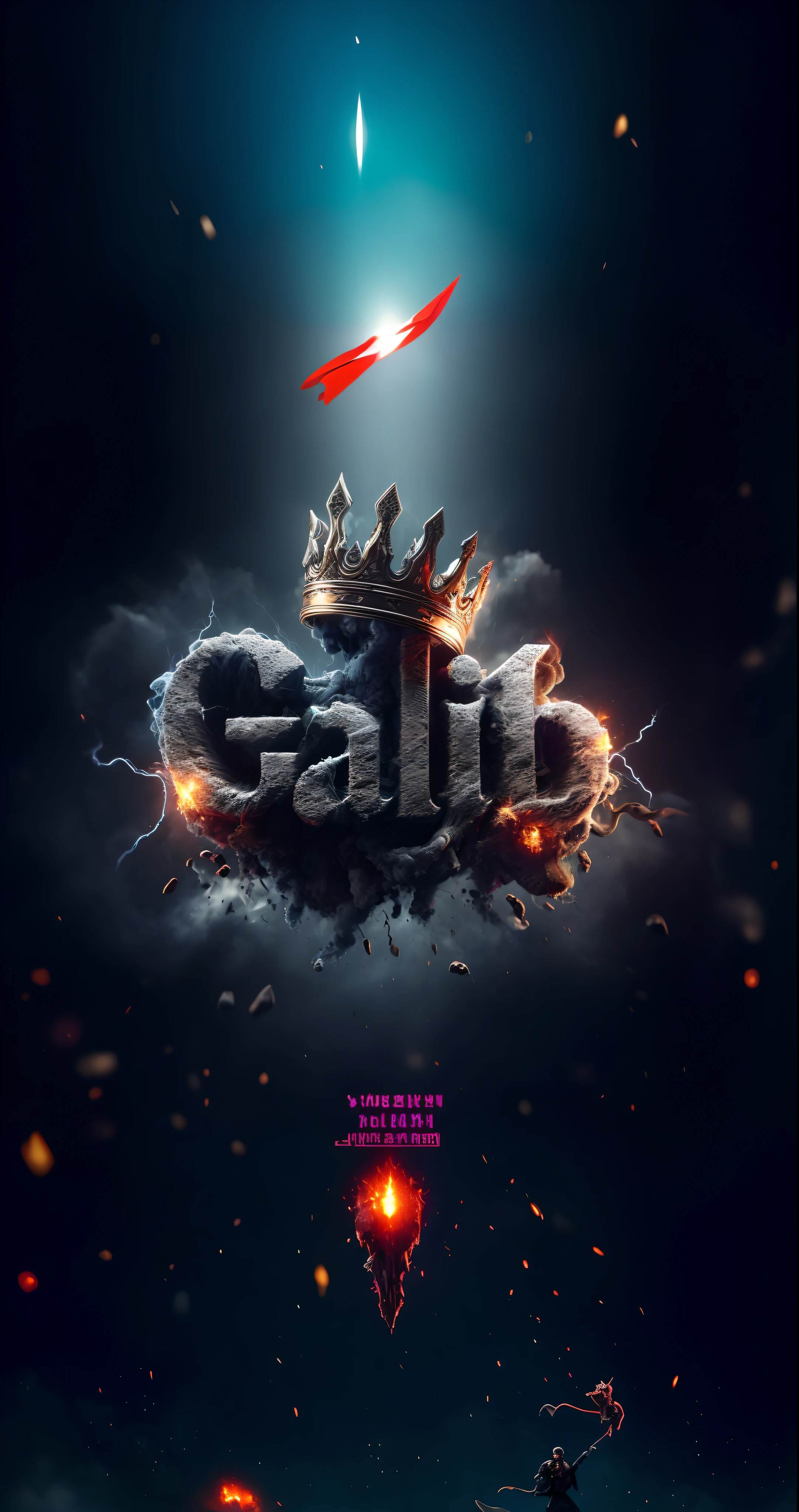 a poster for the movie called'callio ', glair, by Galen Dara, gibli, official poster, game promotional poster, goliath, studio ghibly style, promo poster, by Gabor Szikszai, album cover!, official artwork, 2d/3d mashup poster design, studio gibli, studio ghilbi