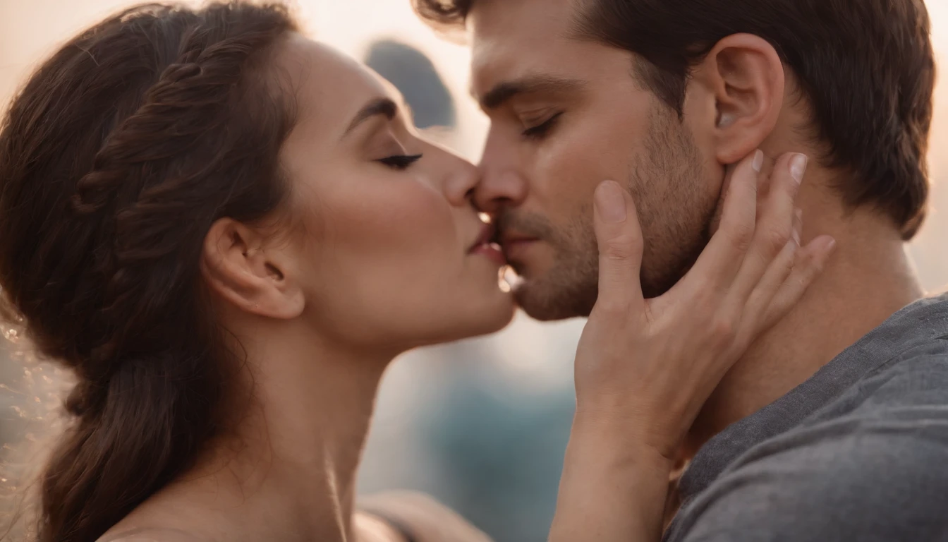people kissing