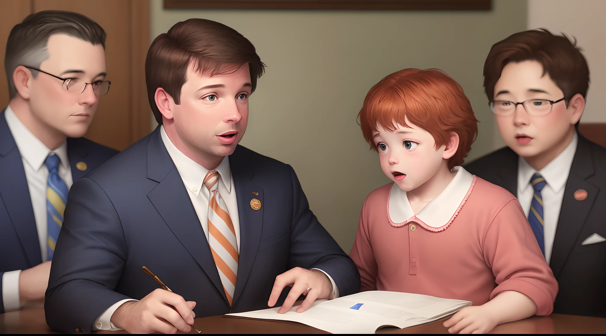 Ron desantis with Down’s syndrome