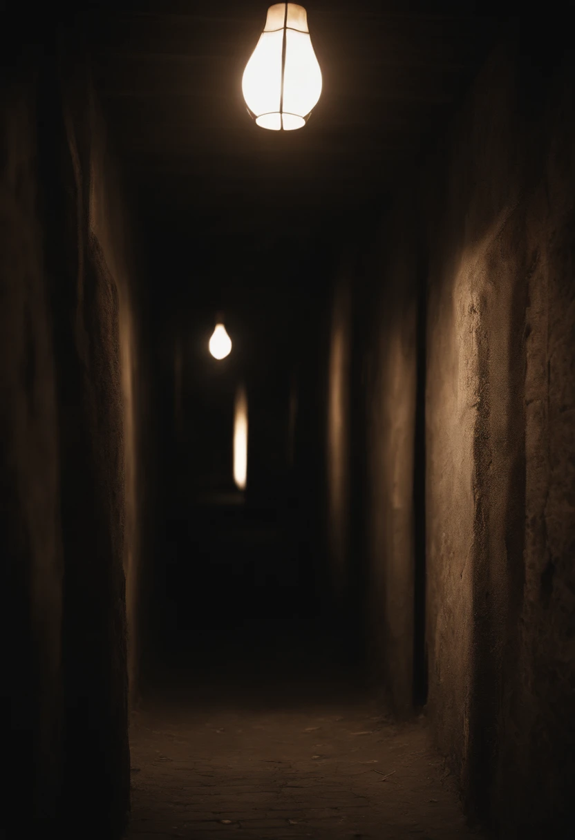 (best quality,4k,8k,highres,masterpiece:1.2),ultra-detailed,(realistic,photorealistic,photo-realistic:1.37),horror,dark and eerie atmosphere,ominous dungeon,long, narrow corridors,dimly lit torches,ominous silence,flickering shadows,chilling atmosphere,gloomy ambience,creepy vibes,uncomfortable silence,chained restraints,damp and cold walls,sinister aura,echoing footsteps,stifling darkness,oppressive silence,mysterious and foreboding,dread and anticipation,spine-chilling,haunting sensation,unseen dangers in the shadows,unsettling stillness.