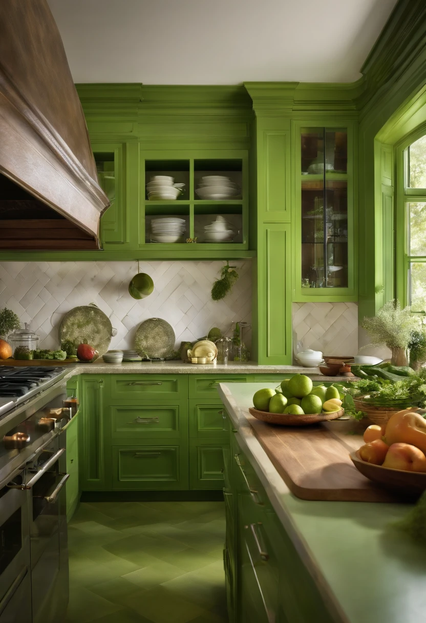 green light kitchen