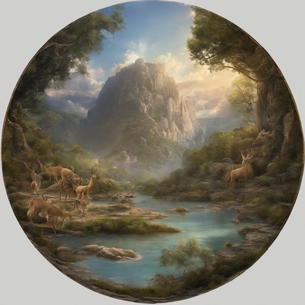 (best quality,4k,8k,highres,masterpiece:1.2),ultra-detailed,(realistic,photorealistic,photo-realistic:1.37),yin yang concept,time travelling transaction,stone age era,modern era,peaceful balance,harmonious contrast,smooth transition,interconnected duality,ancient wilderness,primitive landscape,natural wonders,primitive tools,evolved technology,primitive cave paintings,digital art,seamless fusion,ancient wisdom,progressive advancement,cultural transformation,reflection of time,intricate details,universal harmony,unifying past and present,serene aura,vibrant colors,ethereal lighting,dynamic symmetry,transcendent beauty,gentle touch,majestic mountains,tranquil river,peaceful meadows,undulating clouds,stillness and motion,ancient rituals,evolving society,cosmic connection,transcendence of time,artistic expression through ages,endless possibilities.