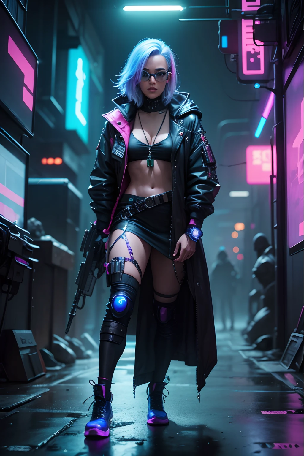 Best background cyberpunk hero