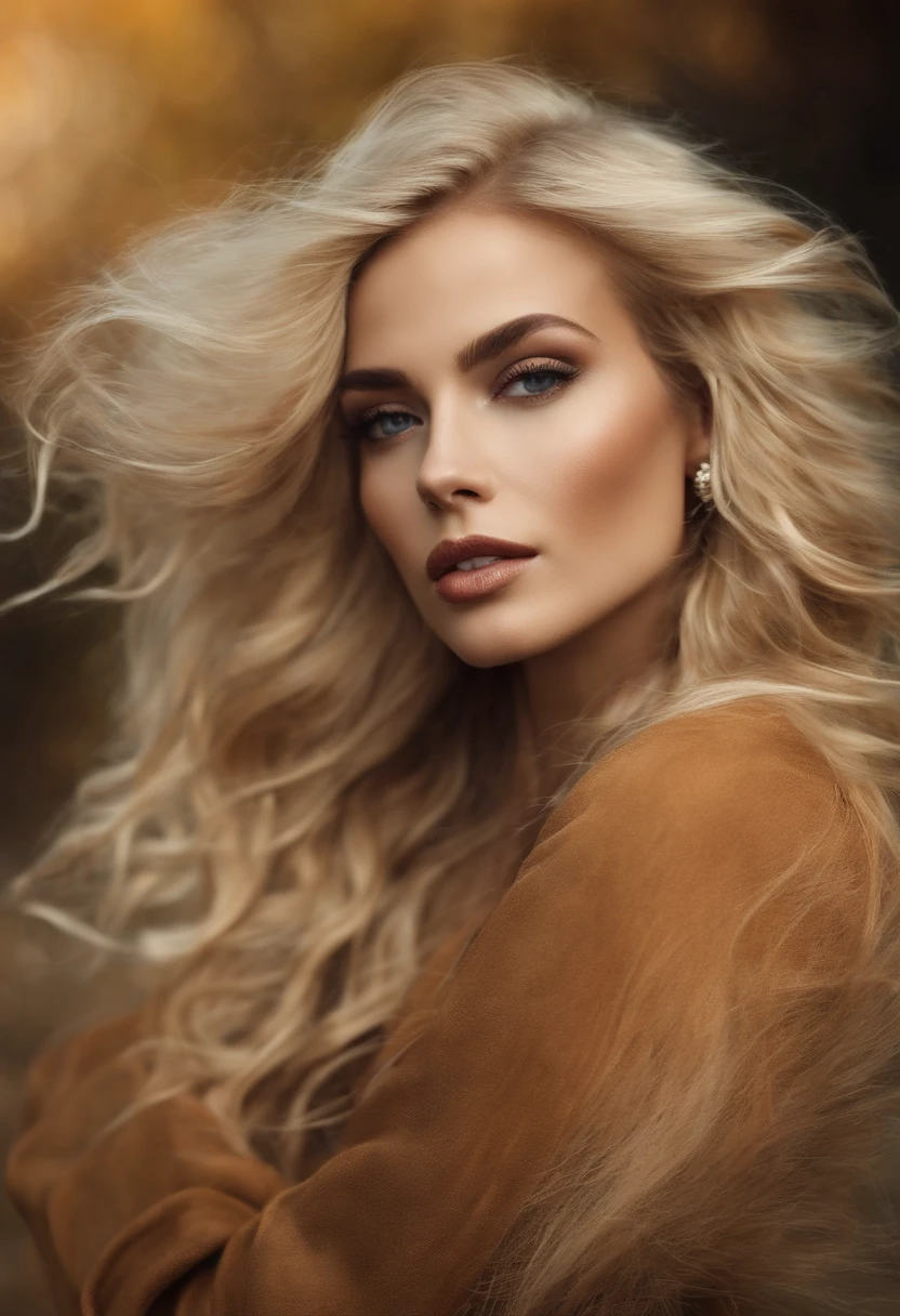 seios enormes, blondes Haar, big