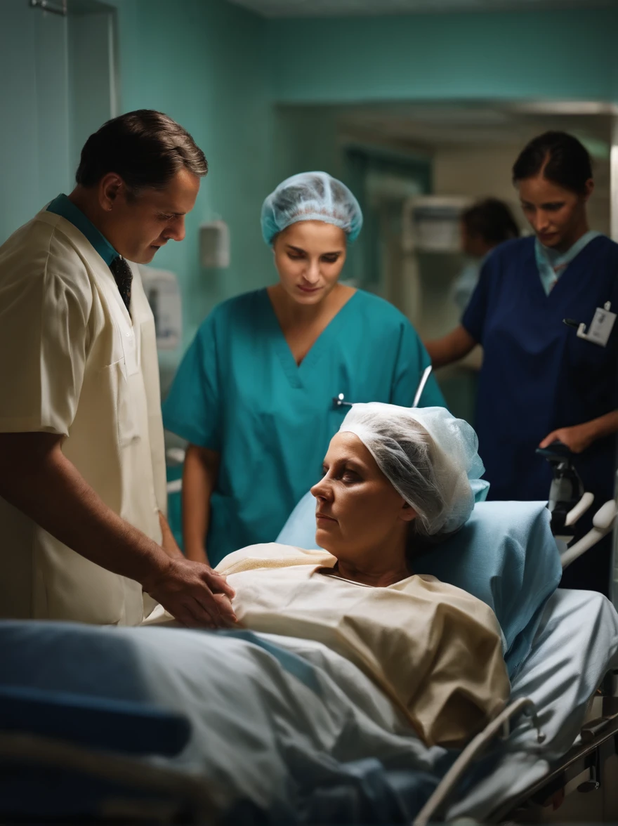 people in hospital