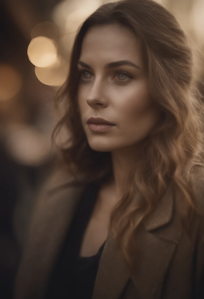 (Best quality, Masterpiece:1.2), Une femme, portrait, dehors