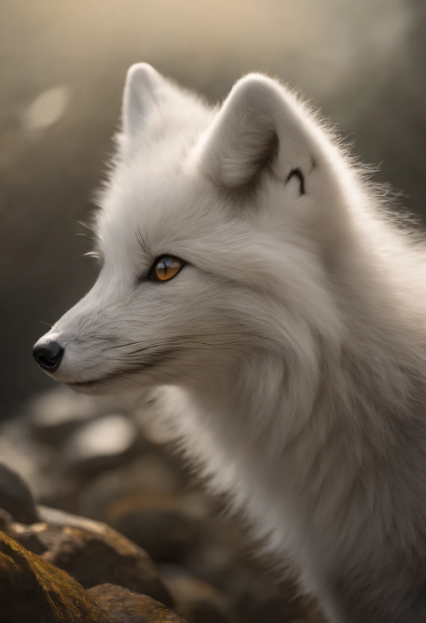(Best Picture Quality), (tmasterpiece), ((solo person)),(ultra - detailed), (hairy pubic), furry,(Male Arctic fox:1.5), (gray colored skin:1.3), (Fluffy tail (Golden eyes), (The paws of an arctic fox), (grey ears), ,tack sharp focus,(The furry feeling of animal ears)Orc symbaroum