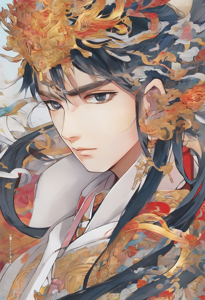 shoun，19years old，There are hideous scars from the top left to the bottom right，Across Li Huowang's entire face, One less eye，Around 20 years old，Because of the use《Daqian Road》a scar。Great Elder of the Wojing Sect