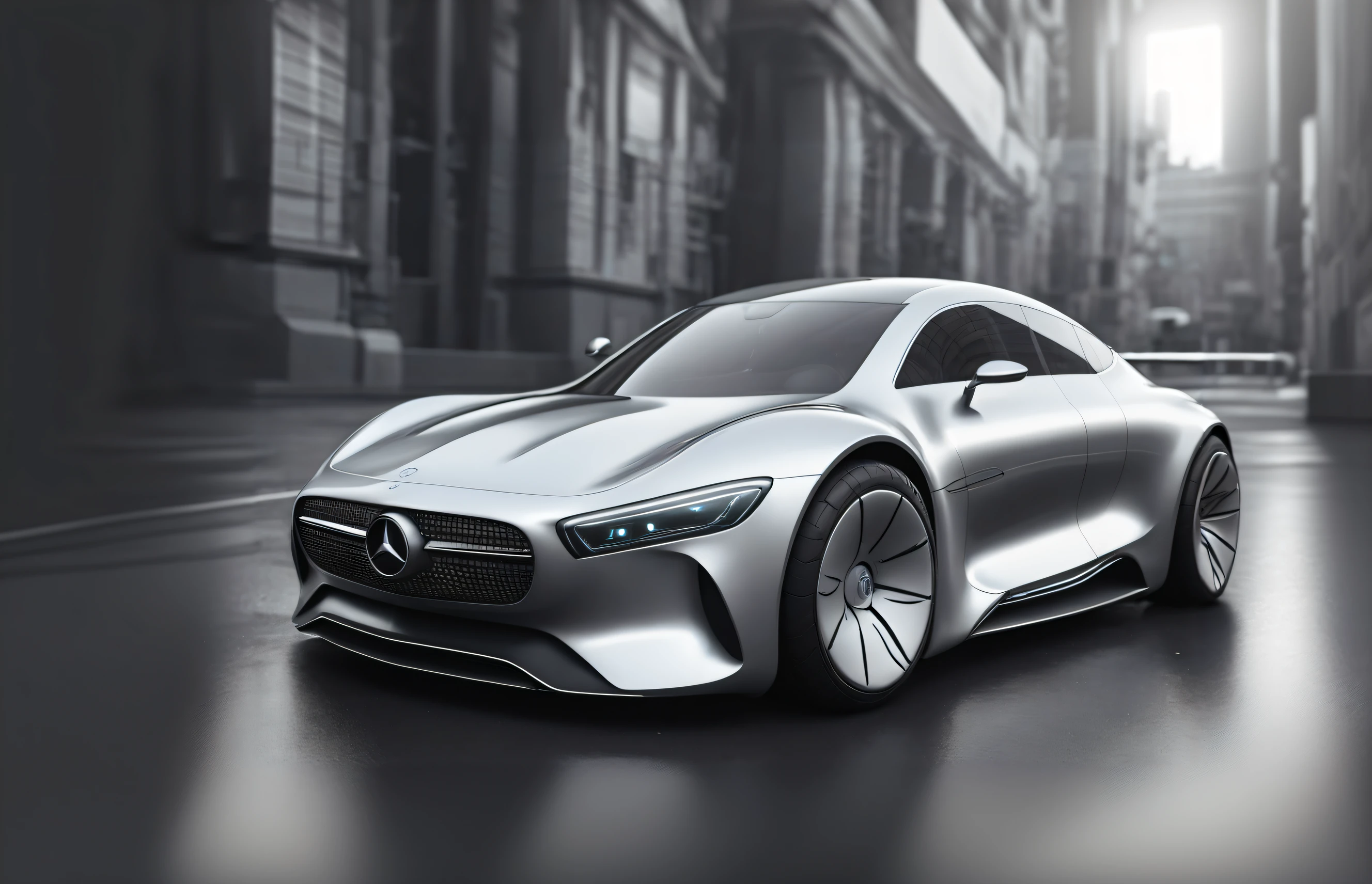 mercedes's vision vision concept is a futuristic sports car, bmw and mercedes concept cars, concept car, futuristic concept design, futuristic concept car, cgi render, concept ar, concept render, concept car design, cg rendering, artistic render, hyper real render, elegant render, futuristic product car shot, stunning render, cgi rendering, realistic concept, inspired by Adrian Zingg