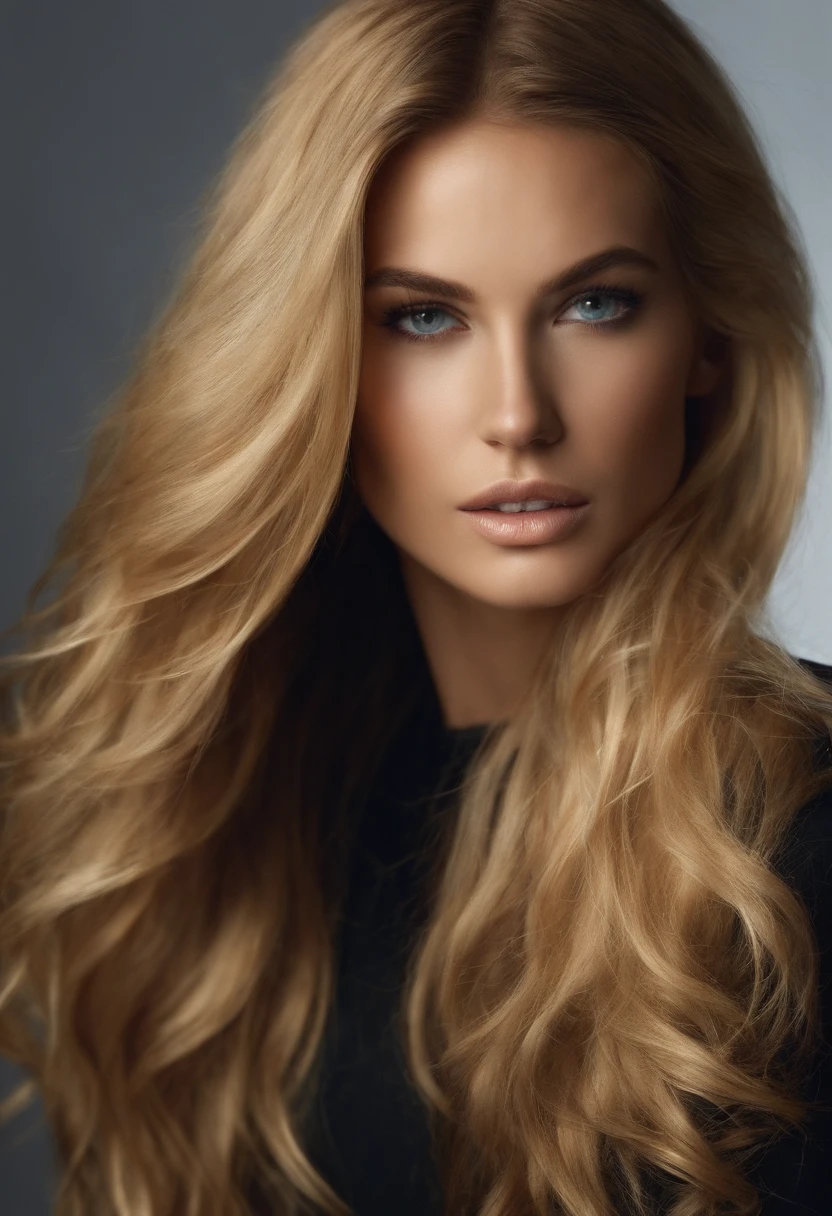 seios enormes, blondes Haar, big
