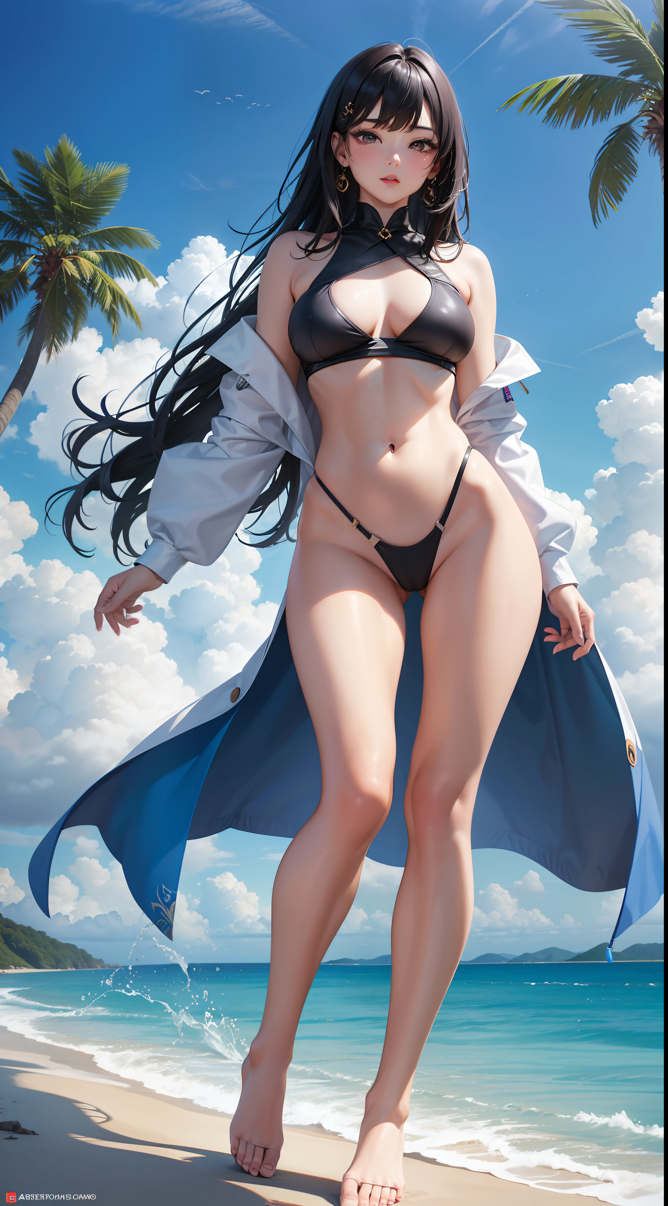 "Step into a world of visual diversity with our AI platform, where every image is unique and creatively rendered. Witness the flawless anatomy of our Asian model, with a perfect body and big chest that will captivate your attention in every detail."