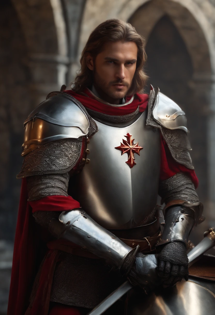 templar knight, epics, 8k