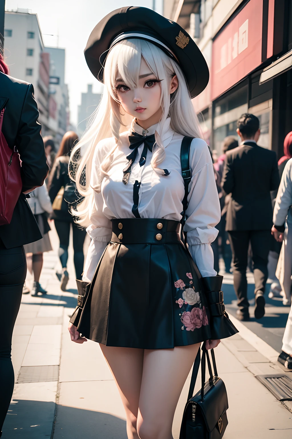 cosplayer, "KANKORE Suzuya", street fashon taste, street snap, across the city, fashion photograph, cute