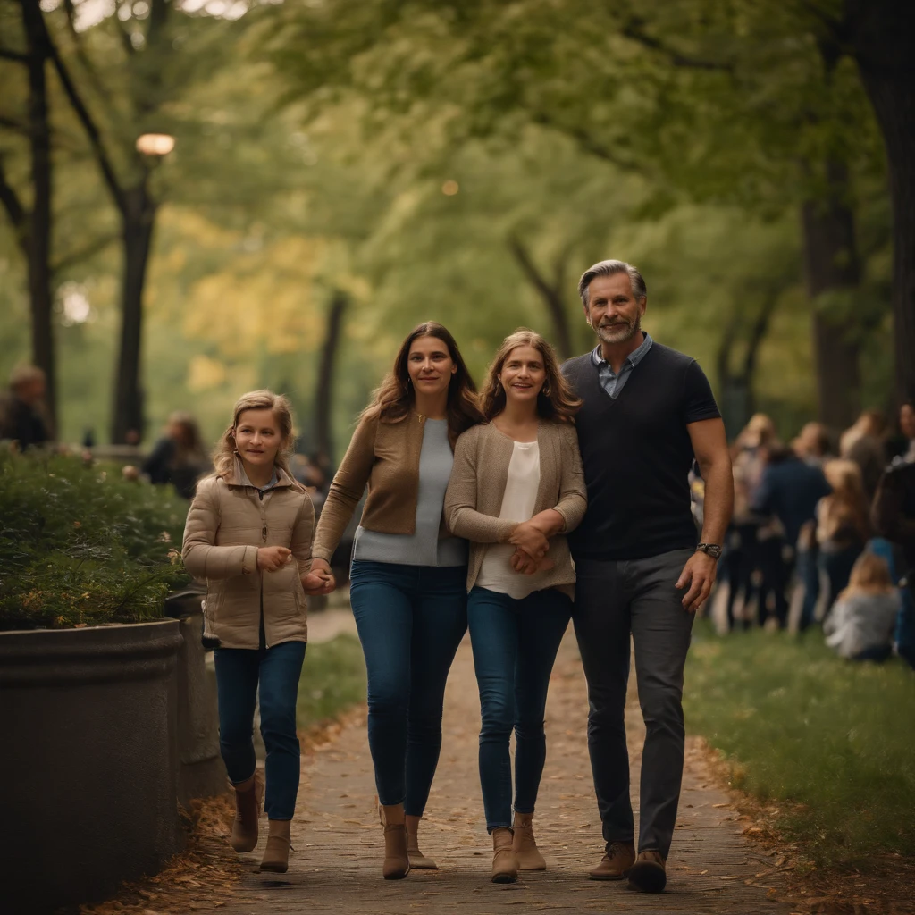 Portrait of a family