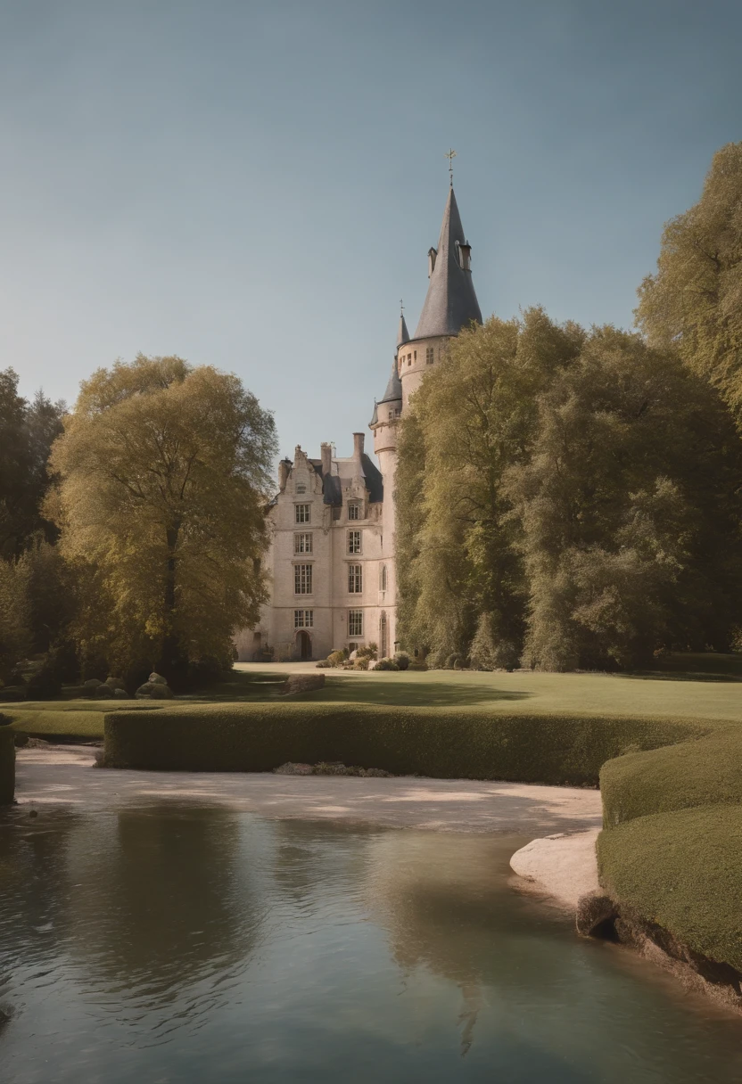 je veux la voir dans un parc d'attraction avec du monde derriere elle