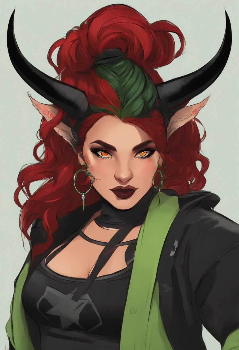 little red riddin hood as a sexy succubus