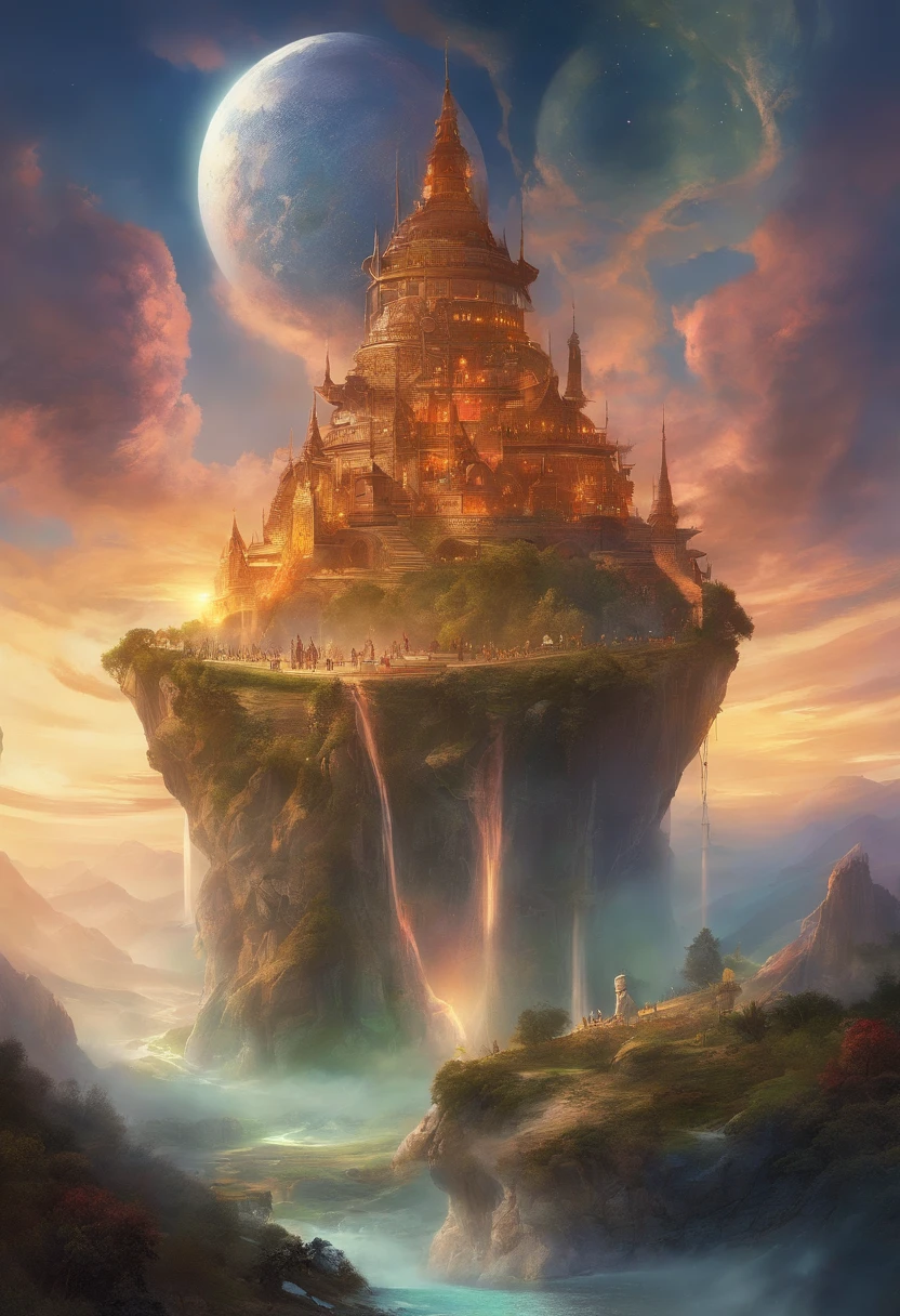 Vryndara is a realm of elemental wonder, where beings of air, fire, water, and earth coexist amidst the swirling clouds and floating islands. The Vryndarans, a diverse populace of elemental entities and gnomes, honor the delicate balance of the elemental forces that shape their world. The ancient tribes, guided by elemental elders, strive to maintain harmony while harnessing elemental energies for their civilization's advancement. However, as elemental disturbances and rogue storms threaten this balance, the Vryndarans must unite, embracing their elemental affinities to safeguard their world and its mystical secrets.