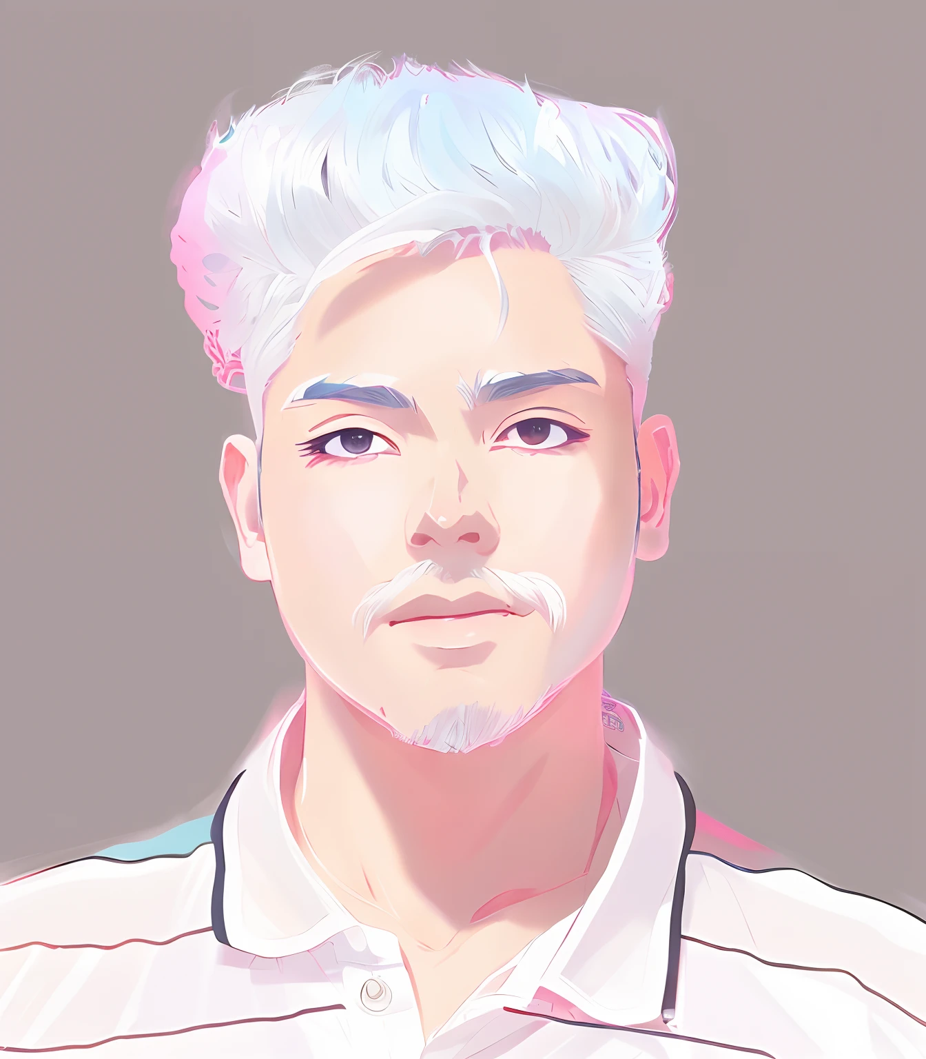 anime - style drawing of a boy with white hair and a cat ear, artwork in the style of guweiz, inspired by Yanjun Cheng, anime style character, guweiz, by Yanjun Cheng, anime full body illustration, anime boy, male anime style, by Russell Dongjun Lu, anime character, detailed anime character art, handsome anime pose