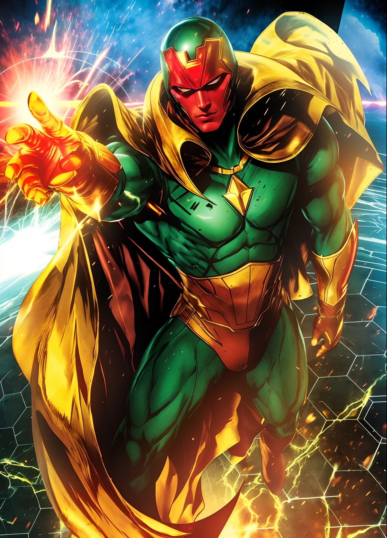 The Vision Marvel , 35mm lens, photography, ultra details, HDR, UHD,8K