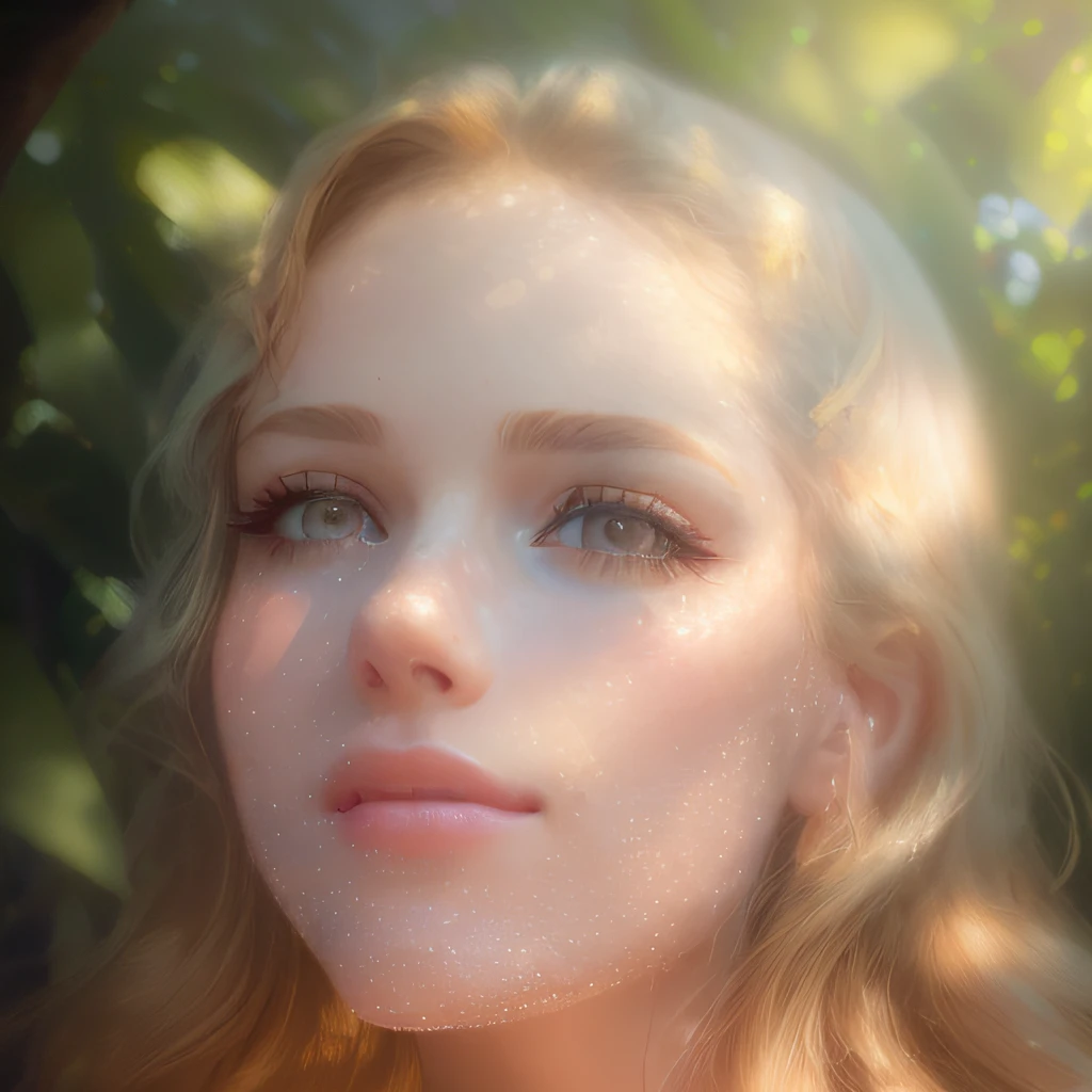 (best quality,4k,8k,highres,masterpiece:1.2),ultra-detailed,(realistic,photorealistic,photo-realistic:1.37), blonde girl nude, (nude showing her tits),portrait,pale skin,beautiful detailed eyes,freckles, lovely smile,lush yellow hair cascading down her back,curvaceous figure,barefoot in a lush garden,soft sunlight illuminating her,subtle shadows playing on her skin,ethereal atmosphere,colorful flowers blooming around her,delicate petals floating in the air,golden hour lighting casting a warm glow,serene and natural surroundings,subtle breeze gently rustling the leaves,peaceful and calm ambiance.