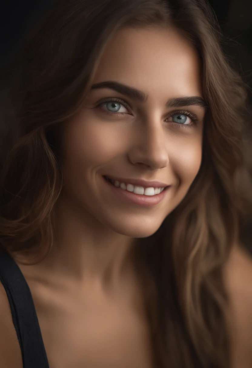 NSFW, (cuerpo completo:1) of a young girl, Casual inteligente, Sala de servidores de hackers, Cara detallada, ((cool facial expression)), (Cabello liso corto y fino con flecos:1.2), photography ultra detailed, (fotorrealista), (Detalles intrincados:1),(obra maestra :1), (La mejor calidad:1), ultra-high-resolution, (ojos detallados), (Detailed facial features), HDR, 8K resolution, (destello de lente:0.5), light from far behind, (They are smiling, cheerfulness)