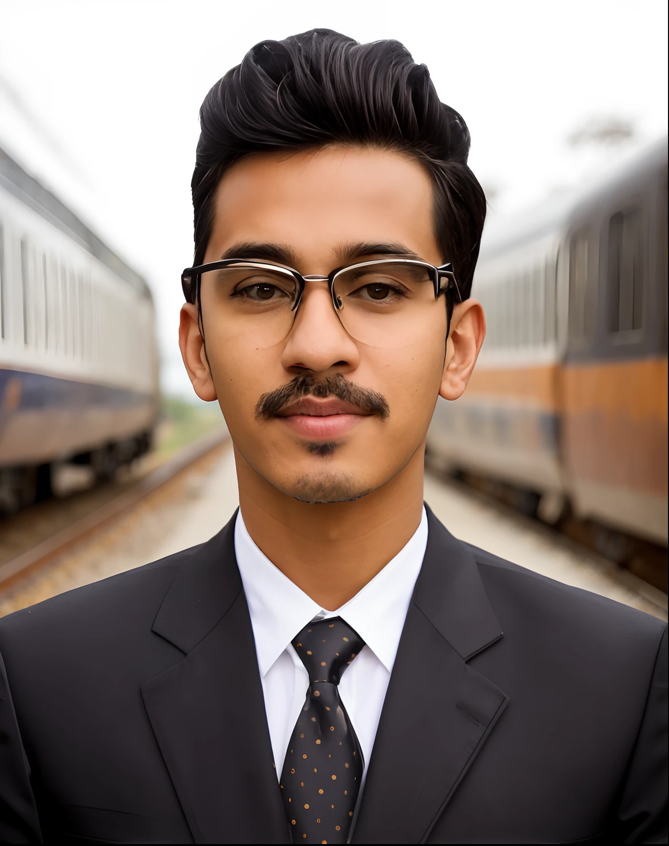 there is a man sitting on the train tracks with his feet up, candid picture, with lovely look, stylish pose, ayan nag, casual photography, very artistic pose, handsome man, beautiful young man, beautiful man, cool pose, modeling shoot, young man, casual pose, cute young man, with a cool pose, with accurate face, potrait, fashion model