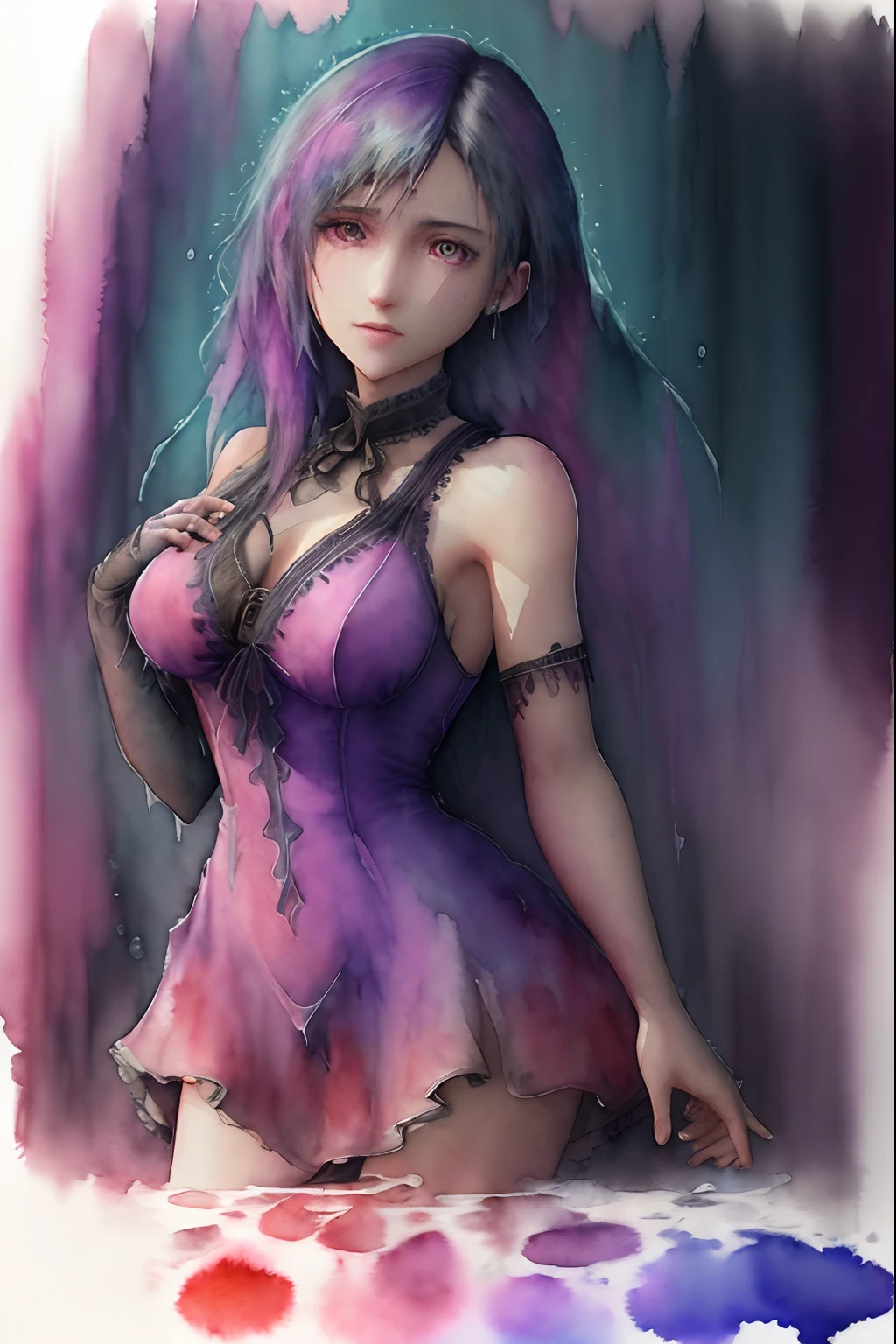 A horrible, ugly, macabre mermaid --auto