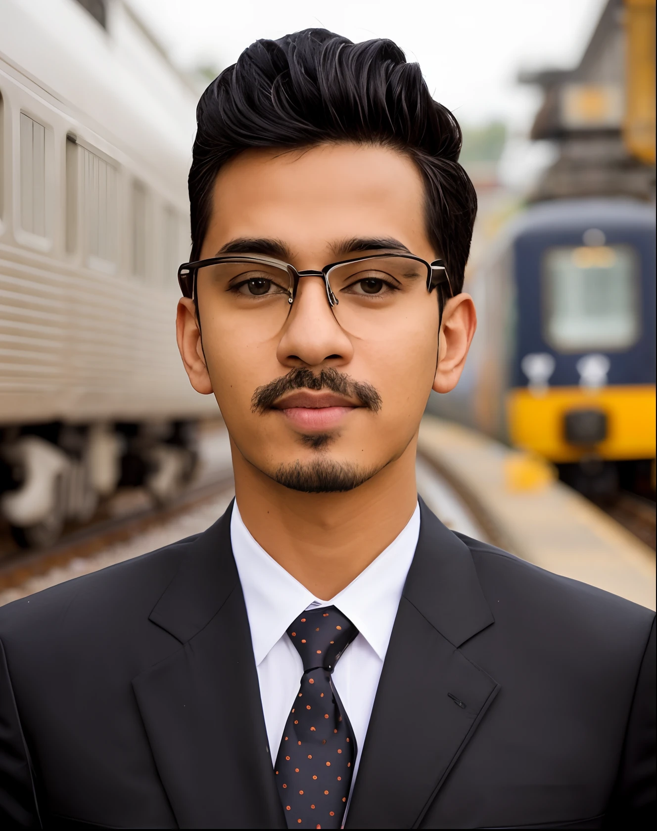 there is a man sitting on the train tracks with his feet up, candid picture, with lovely look, stylish pose, ayan nag, casual photography, very artistic pose, handsome man, beautiful young man, beautiful man, cool pose, modeling shoot, young man, casual pose, cute young man, with a cool pose, with accurate face, potrait, fashion model