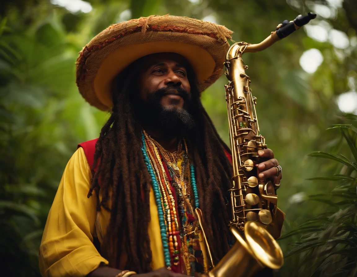velho rastafari sax