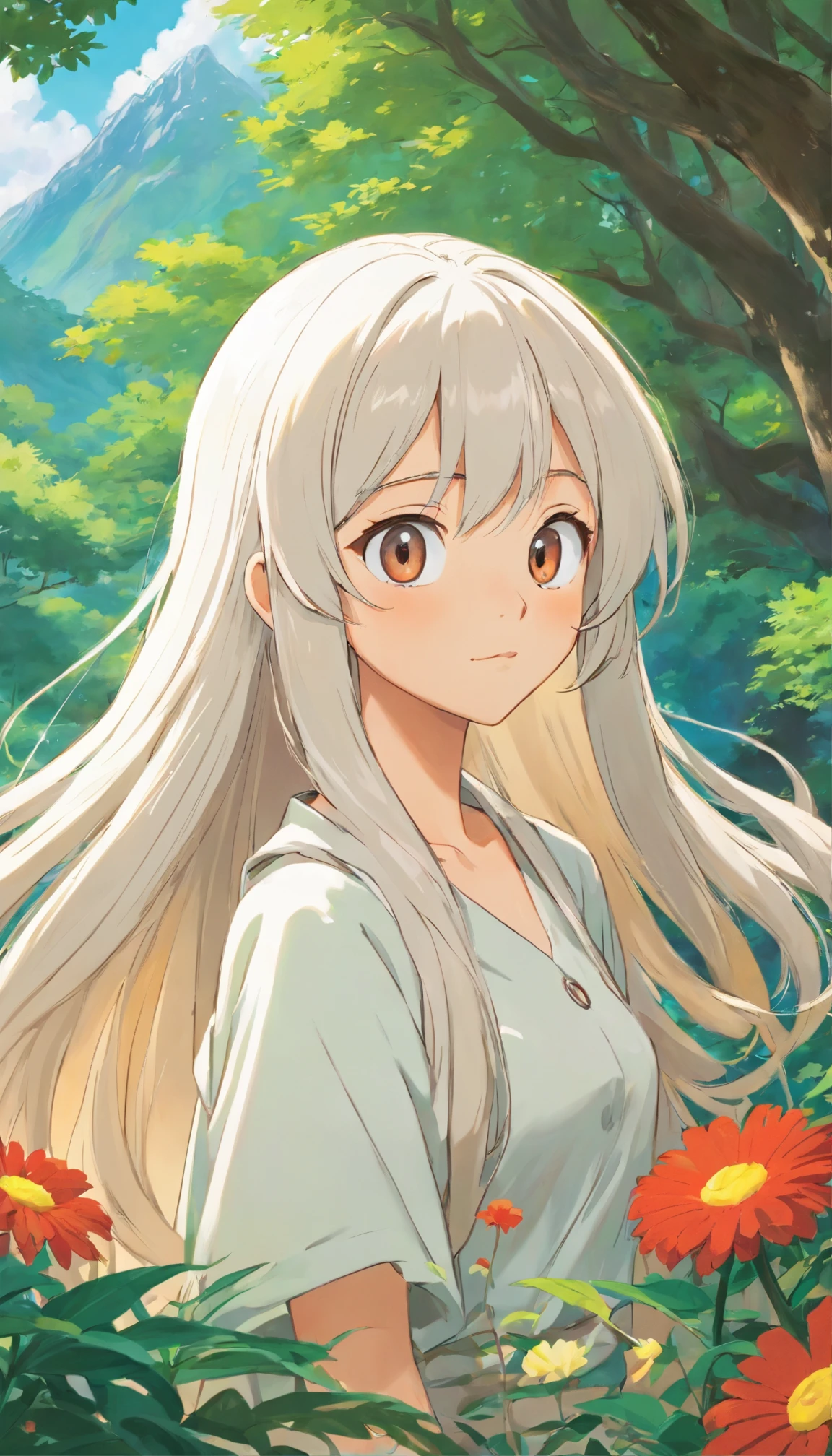 Funny,comical,(Playful),toys,illustration,A high resolution,Vibrant colors,Soft lighting,Random actions,Wear randomly,Random angles,(Exquisitehands:1.5)(Perfect body proportion:1.5)(More refined anime eyes:1.5)long whitr hair,random hair style