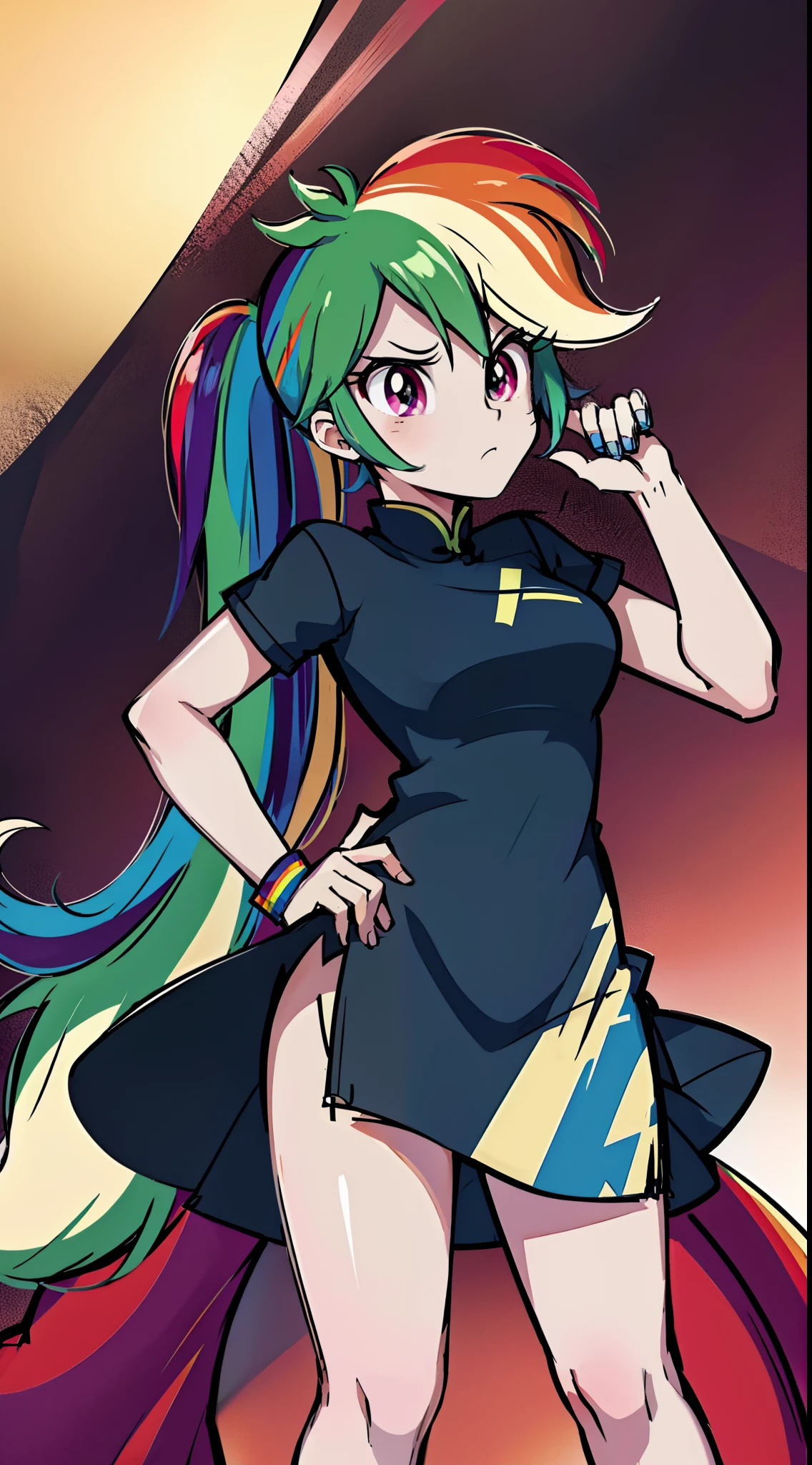 Rainbow Dash, Rainbow Dash of My Little Pony, Rainbow Dash as a girl, business suit, blazer, pencil upskirt, bare legs, high heels, office lady, posing, upskirt, vagina desnuda, tetas desnudas, tetas medianas, trasero desnudo, (solo desnuda), piernas desnudas, vagina abierta, vulva desnuda, blusa abierta, no Bra, tetas al aire, nipples, vagina abierta, pechos perfectos, rostro hermoso, vagina expuesta, sexo inminente, piernas abiertas, legs in air, explict