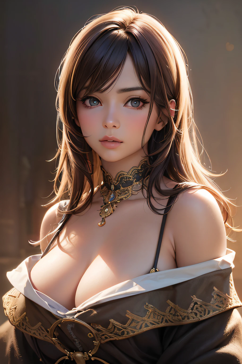 Best quality, masterpiece, ultra high res, (photorealistic:1.4), raw photo, 1girl, off shoulder