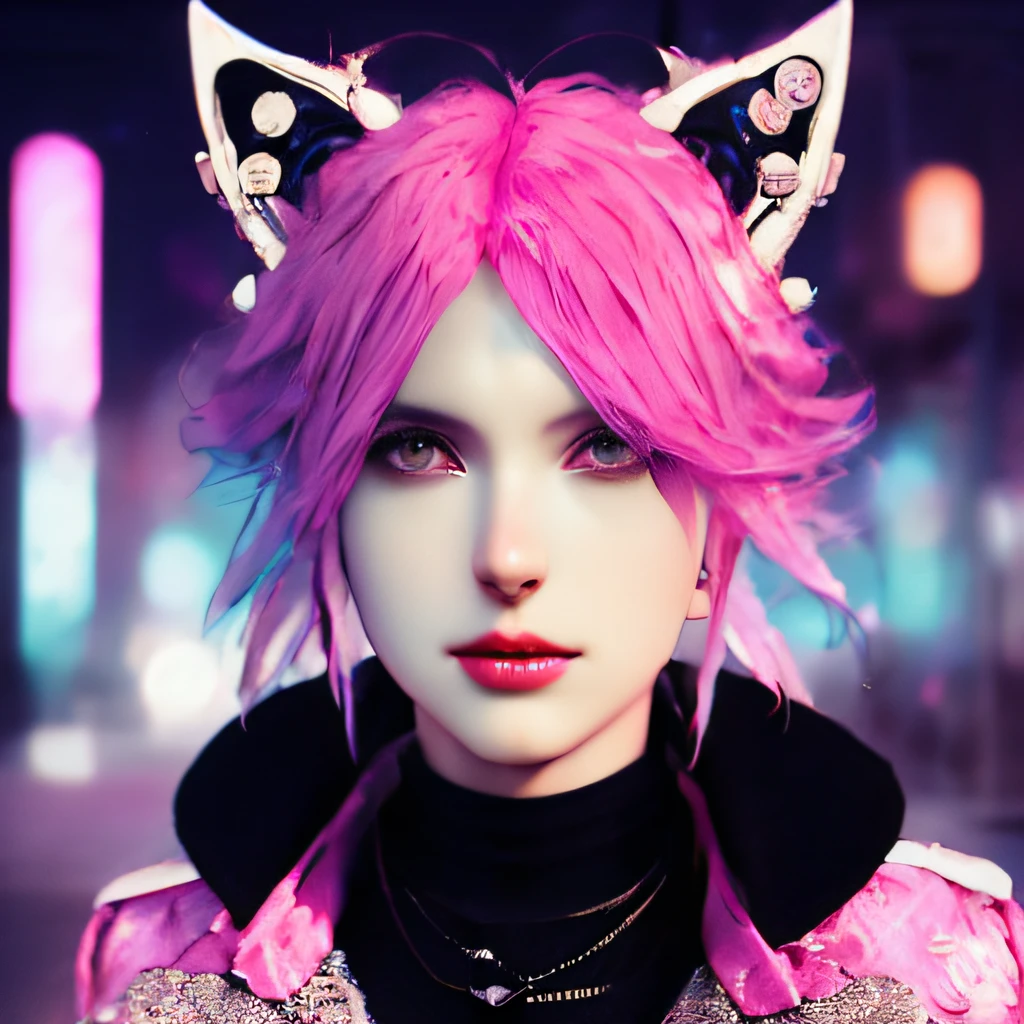 retro punk, sci fi, wild hair, pastel colors, cinematic, standing in kyoto,  punk,  victorian, rim lighting,redshift style,lisdusk1, duskypie,seconddusk