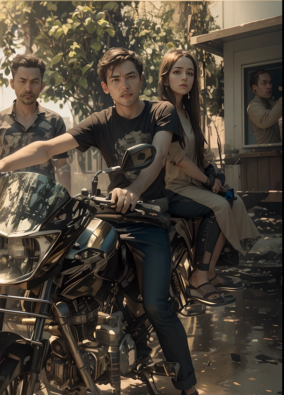 Realistic colour grading