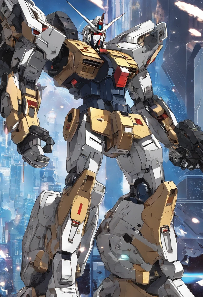 Gundam Mech , DoM,Science fiction, ３全身