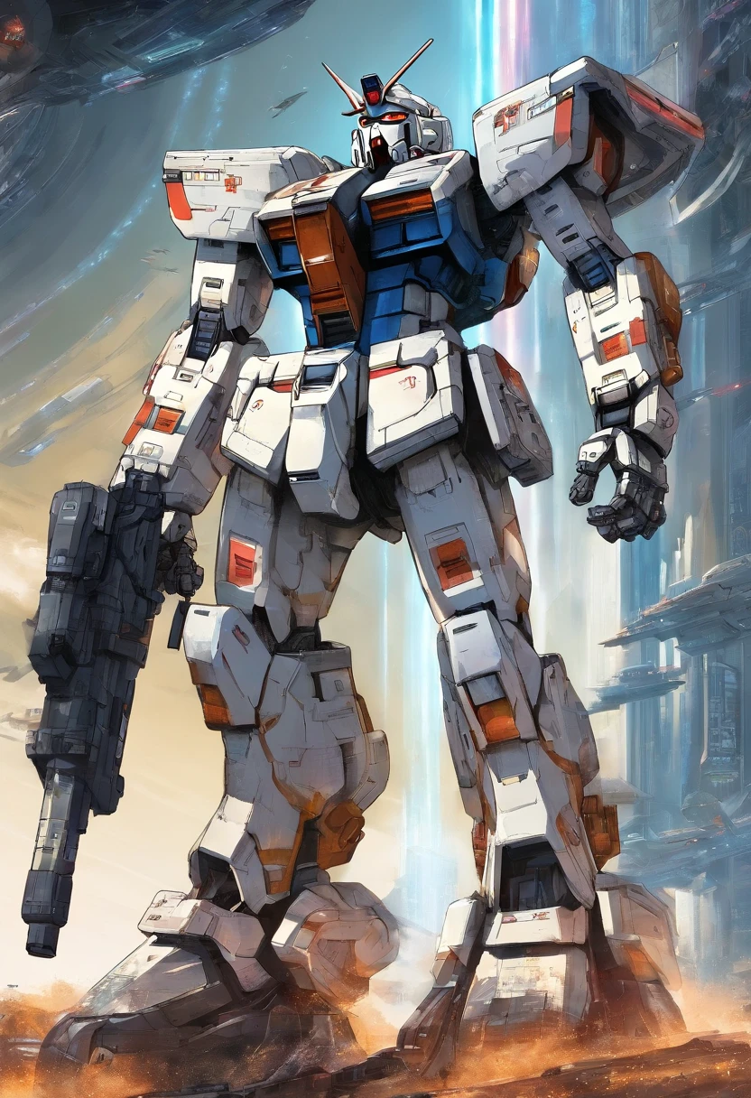 Gundam Mech , DoM,Science fiction, 3全身