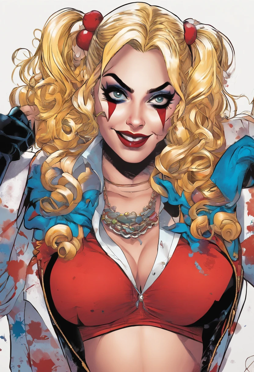 Harley Quinn teniendo sexo, desnuda, Disco duro, cuerpo perfecto, tetas grandes, desnuda, sin ropa