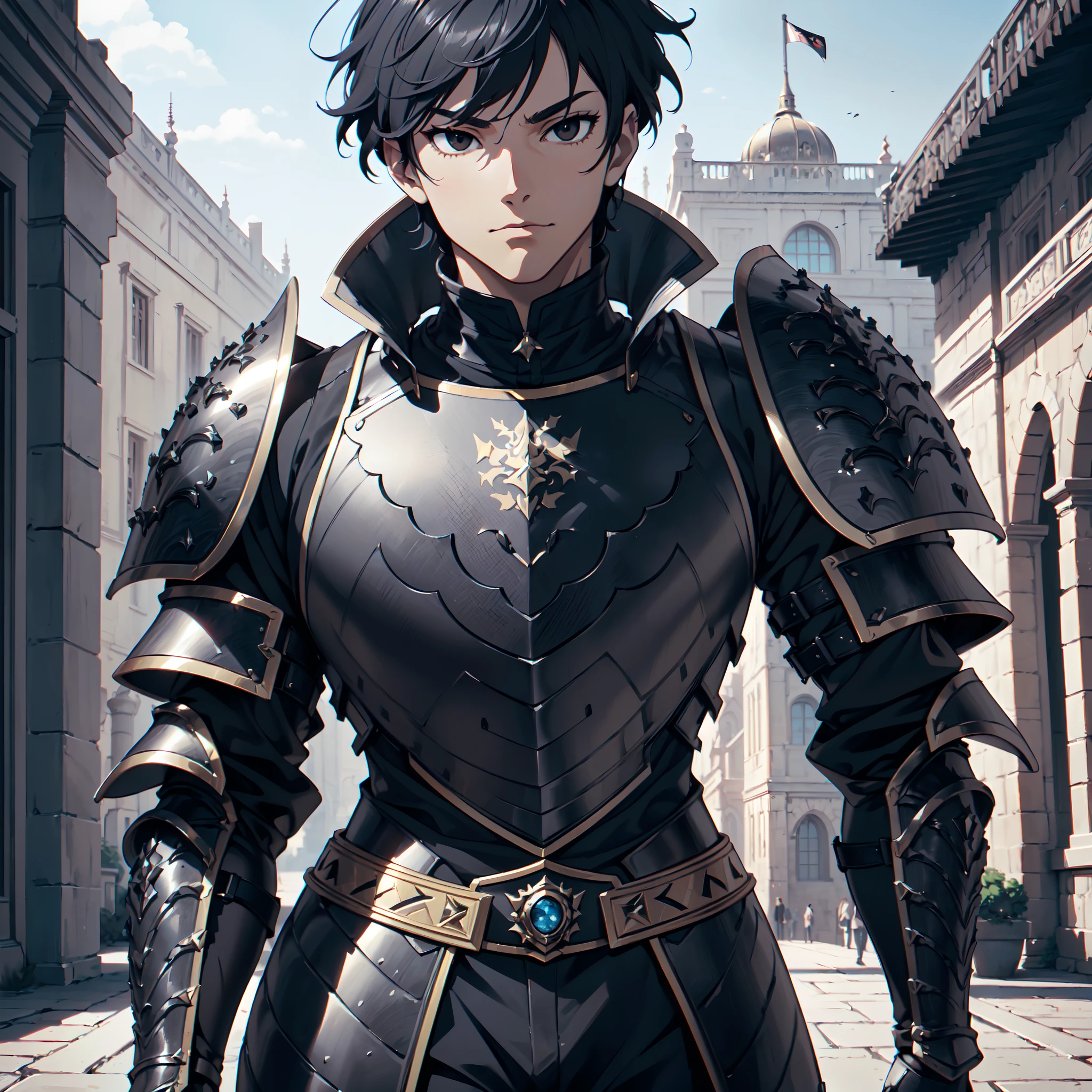 128K Ultra High Definition,
128K Ultra High Quality,
128K Ultra High Resolution,
Best Definition,
Best Quality,
Best Resolution,
Perfectly Detailed,
Perfectly Designed,
Extremely Detailed,
Extremely Designed,
Hyper Detailed,
Hyper Definition,
Hyper Quality,
Hyper Resolution,
Masterpiece,
(((Anime))),
Body Shot,
(((Boy))),
Handsome,
Muscular Body,
(((Black Short Hair))),
(((Black Eyes))),
(((Hyper Detailed & Perfectly Designed Black Obsidian Armor Plates))),
(((Hyper Detailed & Perfectly Designed Engraving Baron Armor))),
(((Inside Of Medieval Royal Palace Background Scenery))),