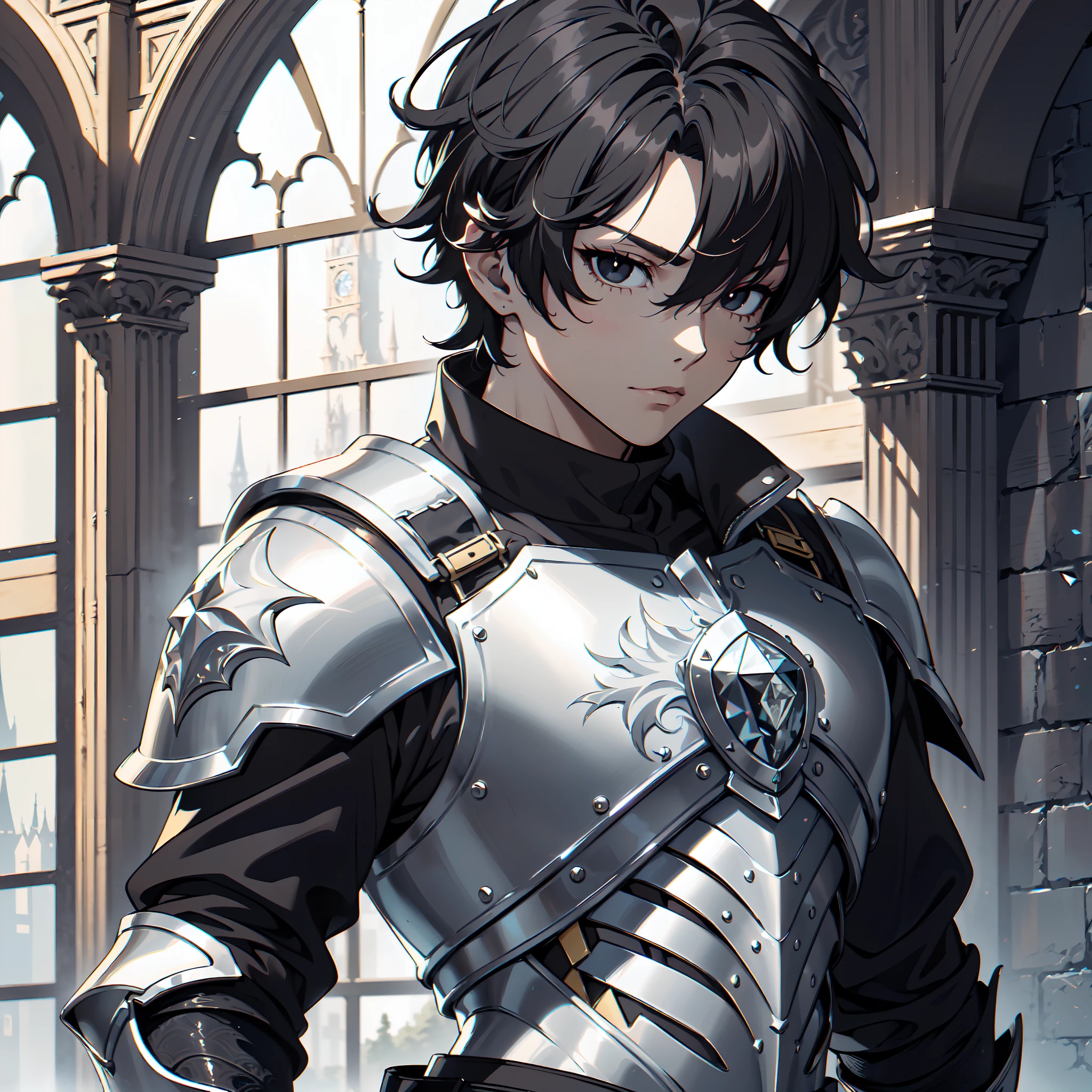 128K Ultra High Definition,
128K Ultra High Quality,
128K Ultra High Resolution,
Best Definition,
Best Quality,
Best Resolution,
Perfectly Detailed,
Perfectly Designed,
Extremely Detailed,
Extremely Designed,
Hyper Detailed,
Hyper Definition,
Hyper Quality,
Hyper Resolution,
Masterpiece,
(((Anime))),
Body Shot,
(((Boy))),
Handsome,
Muscular Body,
(((Black Short Hair))),
(((Black Eyes))),
(((Hyper Detailed & Perfectly Designed White Diamond Armor Plates))),
(((Hyper Detailed & Perfectly Designed Engraving Baron Armor))),
(((Inside Of Medieval Royal Palace Background Scenery))),