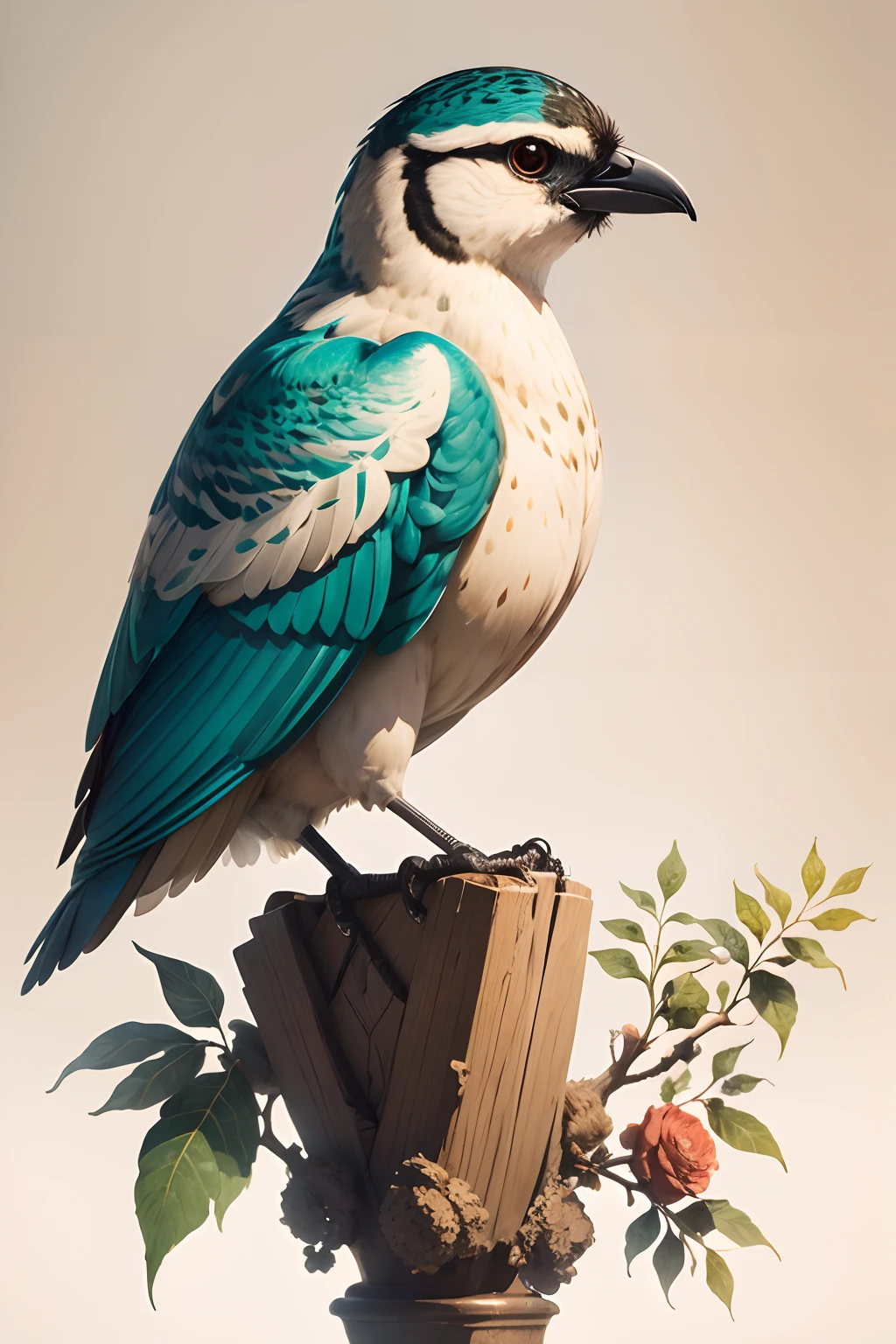 bird, Perfect features, (masterpiece), (best quality:1.4), absurdres, [:intricate details:0.2], watercolor