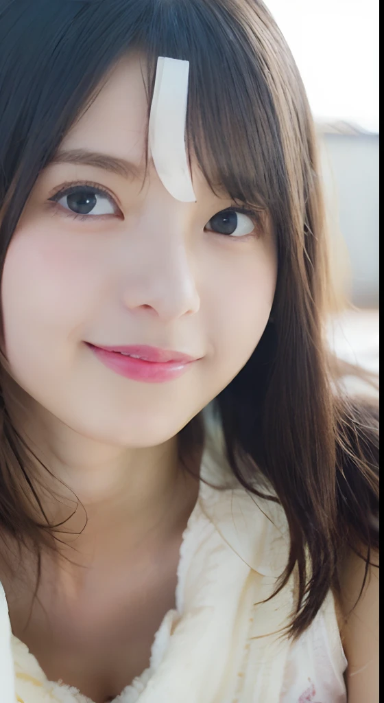 masutepiece, Best Quality,
Ultra-detailed, finely detail, hight resolution, in 8K,
((Photorealsitic:1.4, Raw photography, 超A high resolution,Top image quality: 1.4)),
Wallpaper,
((Composition that includes the perfect whole body)),
Beautiful detailed eyes, Natural Color Lip,
((A big smile:1.5)),
((Random and cute hairstyles)),
((Random and cute poses)),
((Colossal tits、cleavage of the breast:1.2)),
((Random One Piece:1.5)),
((Random Design Knitwear:1.3)),
((breastsout、under look eyes、Mole on the arm:0.9)),
((from the front side)),
((lying on the bed)),
((Random and cute facial expressions)),,
(())
very detailed and professional lighting、
((Random and cute facial expressions:1.5))、
((thigh visible、I can see panties:1.5))