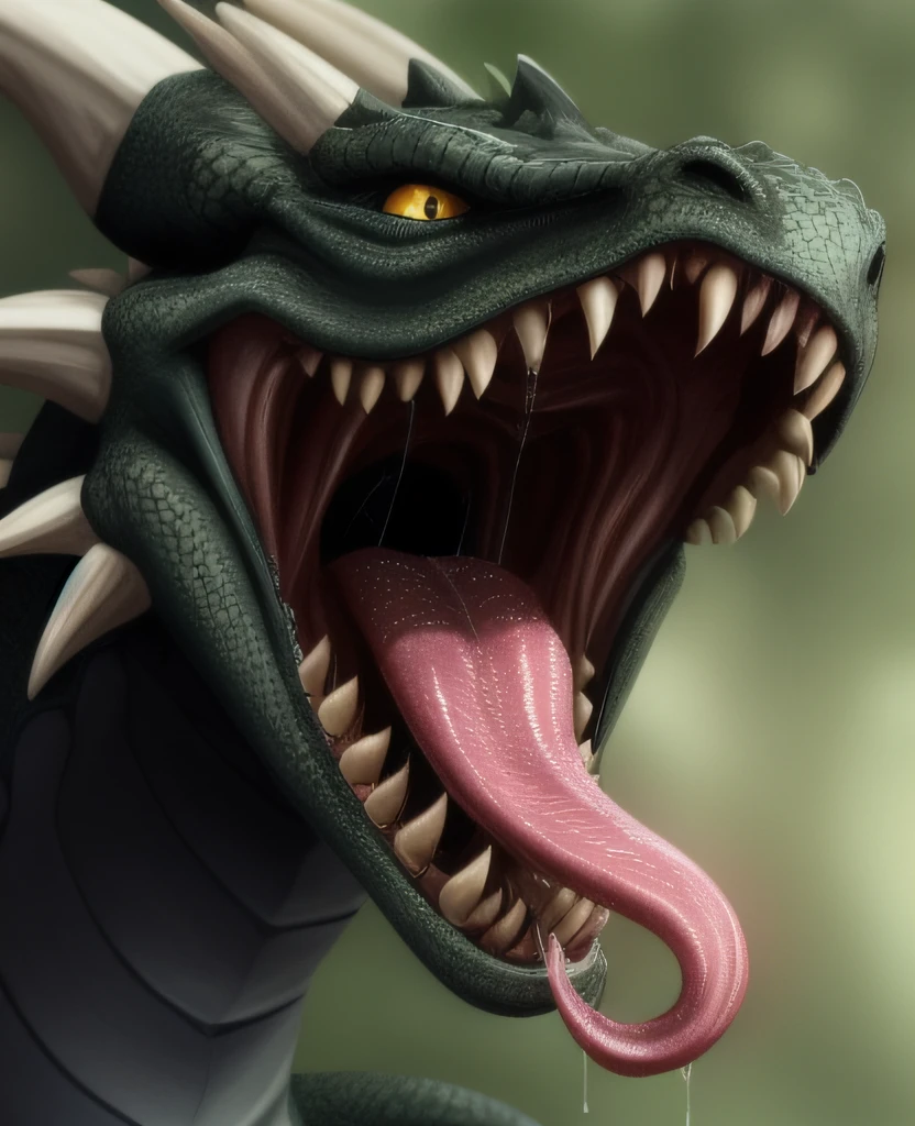 score_9, score_8_up, score_7_up, score_6_up, 1girl, 1boy, isabella valentine, lizard man, lizard, (faceless male), deepthroat, fellatio, irrumatio, gluckgluck, white hair, blue eyes, upper body, red penis, looking up, plump, (noname55), head grab, dungeon background, stone wall, fully nude, (shiny skin), aroused,  <lora:Noname55_2.0:1> <lora:Irrumatio:0.5>