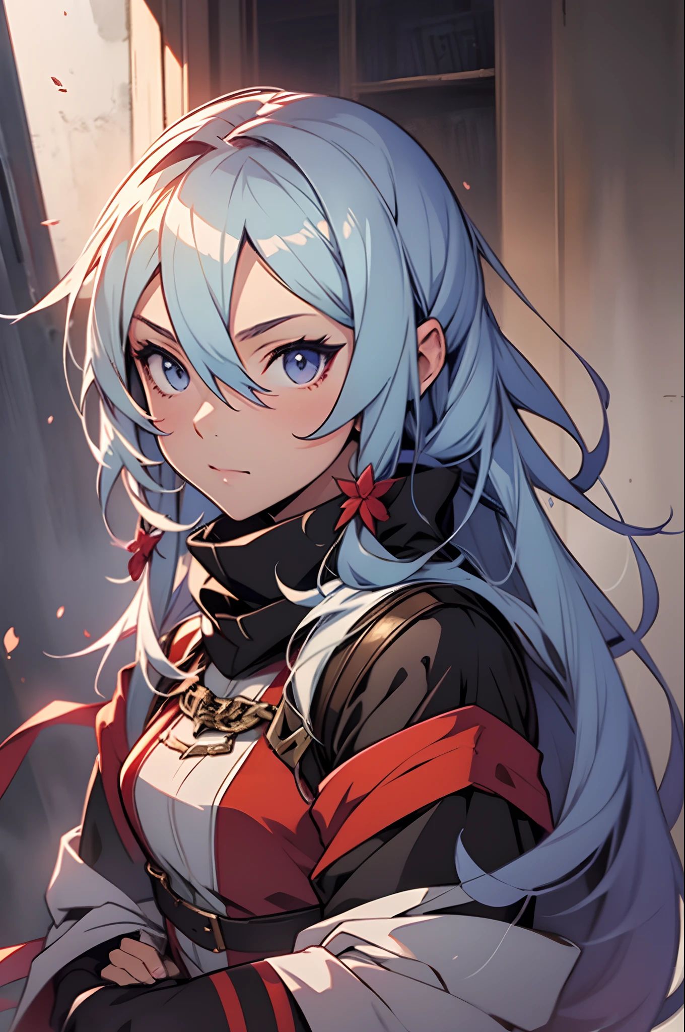 a portrait of girl from an anime mushoku tensei --auto --s2