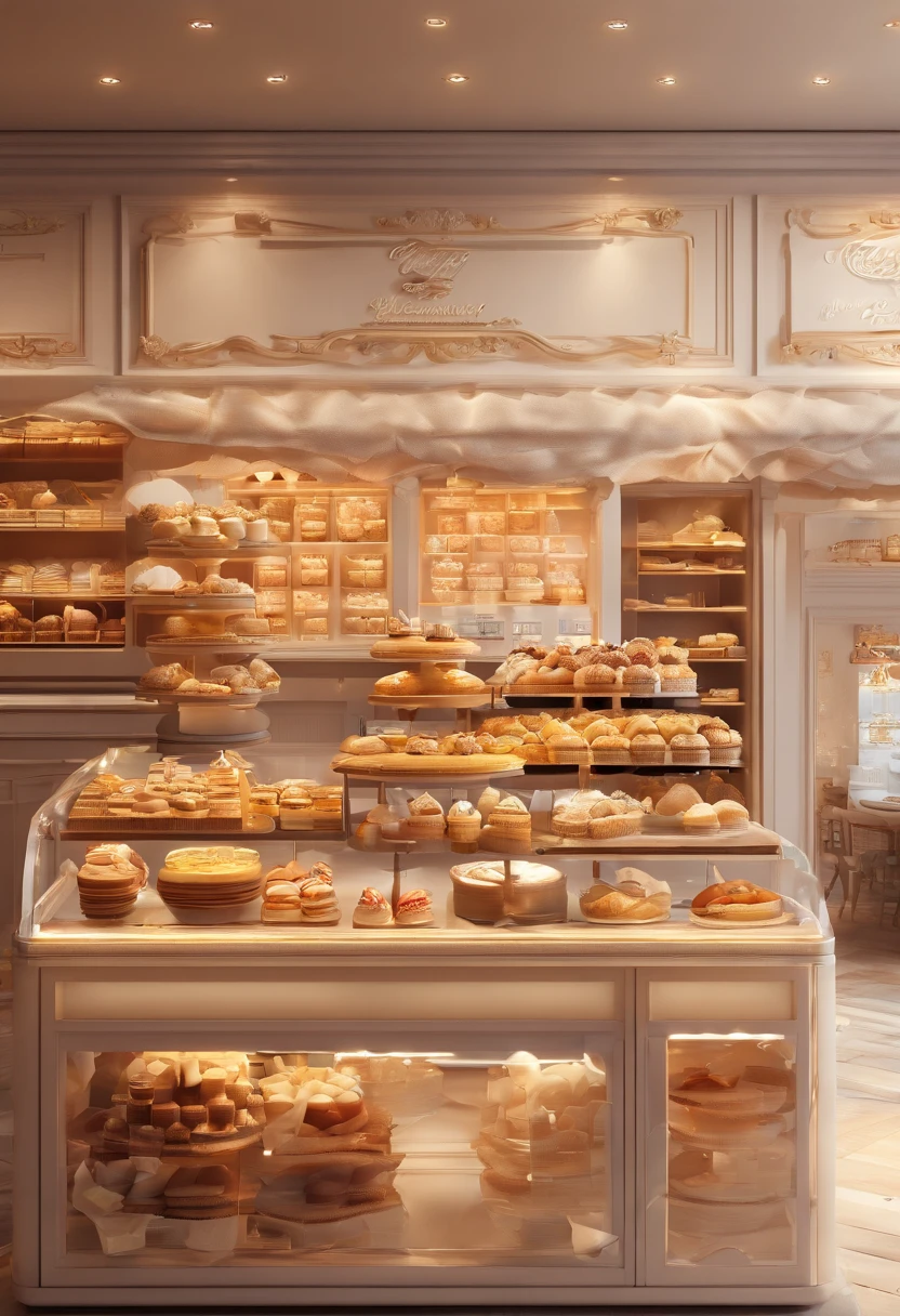 Creates the 3d logo of a pastry shop whose name is "THE PASTRY CHEFS' WORKSHOP" HD