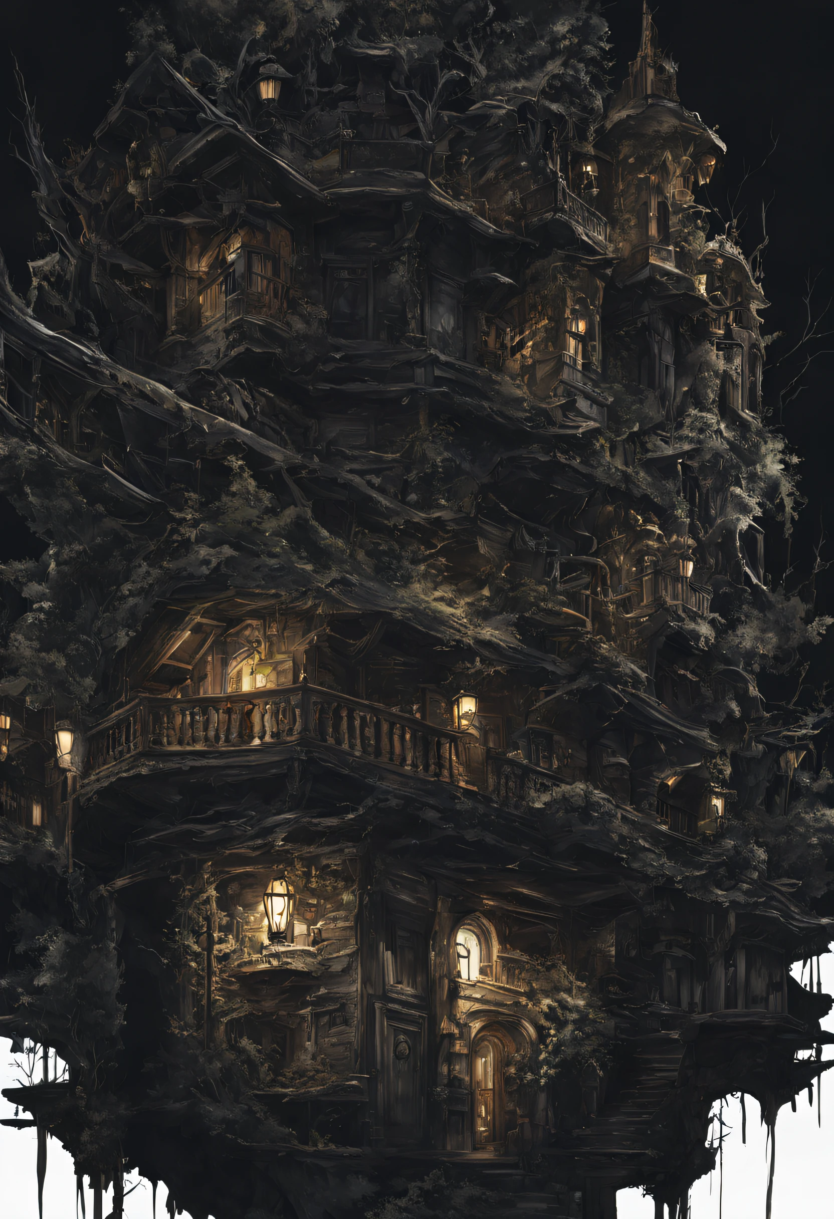 "A creative and visually descriptive rendering of darkness, with a range of styles and variations that will captivate your imagination."