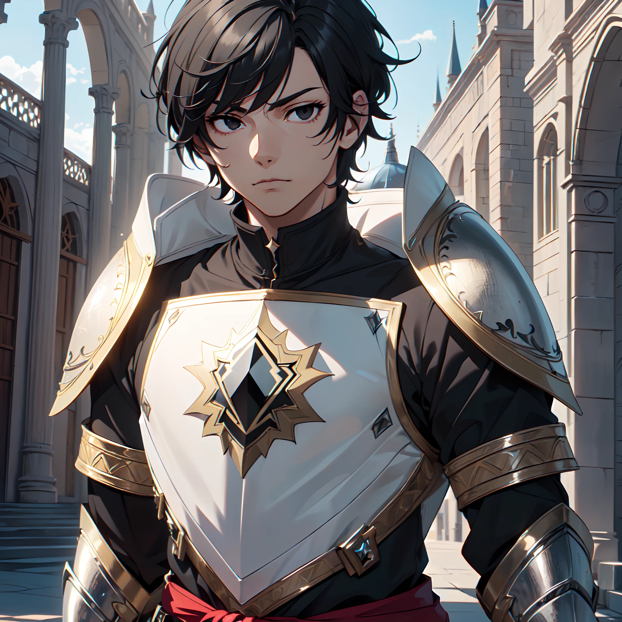 128K Ultra High Definition,
128K Ultra High Quality,
128K Ultra High Resolution,
Best Definition,
Best Quality,
Best Resolution,
Perfectly Detailed,
Perfectly Designed,
Extremely Detailed,
Extremely Designed,
Hyper Detailed,
Hyper Definition,
Hyper Quality,
Hyper Resolution,
Masterpiece,
(((Anime))),
Body Shot,
(((Boy))),
Handsome,
Muscular Body,
(((Black Short Hair))),
(((Black Eyes))),
(((Hyper Detailed & Perfectly Designed White Diamond Armor Plates))),
(((Hyper Detailed & Perfectly Designed Engraving Baron Armor))),
(((Inside Of Medieval Royal Palace Background Scenery))),