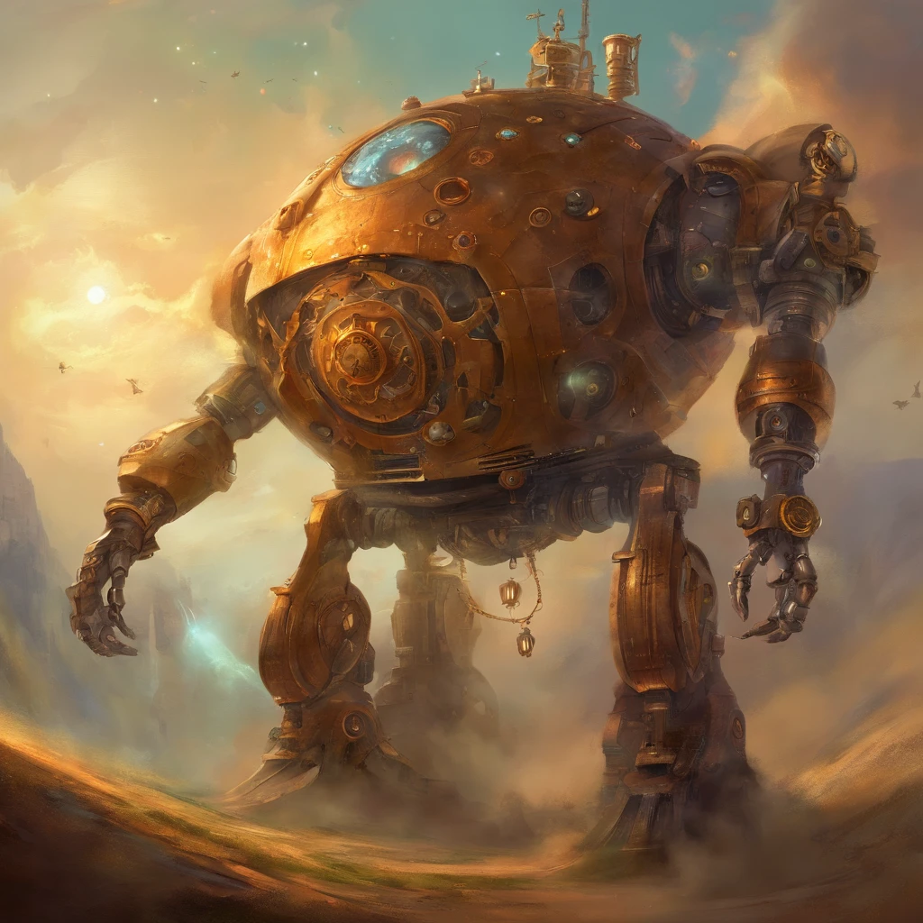 steampunk robot