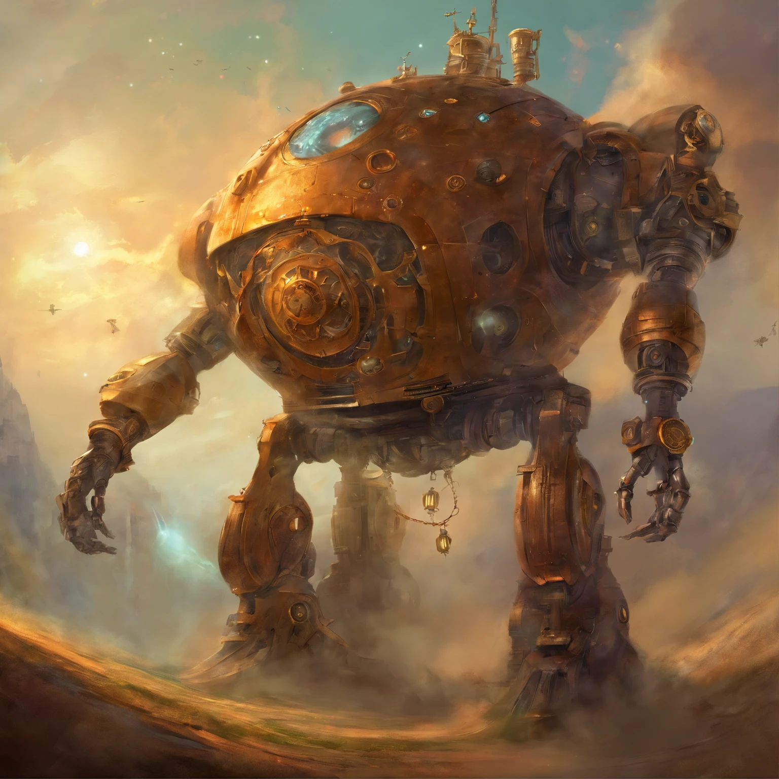 steampunk robot