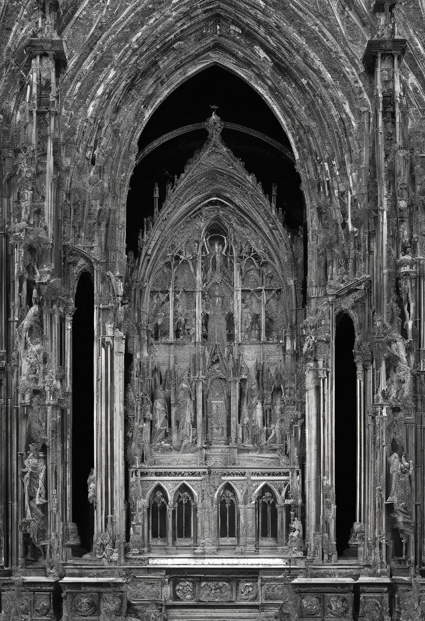 Total destruction
blood
desecration
fall of religion

evil prevails
the church has succumbed
along with its lambs
the landscape smells of sulfur

slow death
incessant pain
total doom
announced end

the enemy's servants
remain standing
they own the world
domination is perpetuated